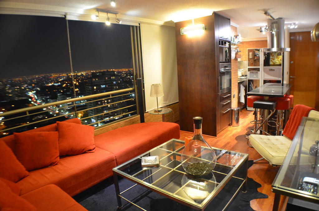 Apartamentos Capital Santiago del Cile Camera foto