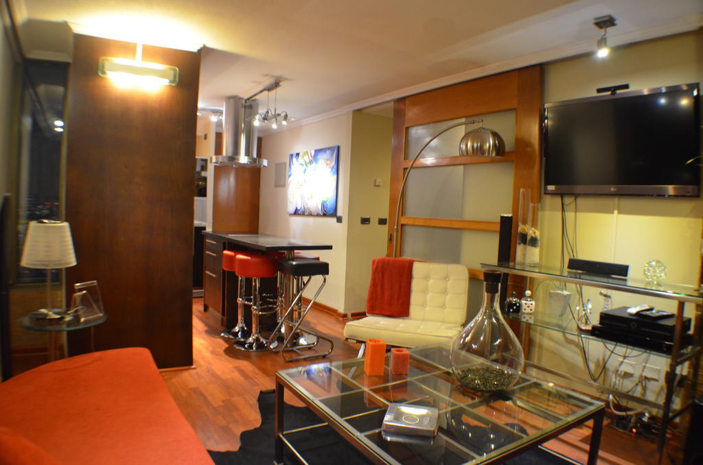 Apartamentos Capital Santiago del Cile Camera foto