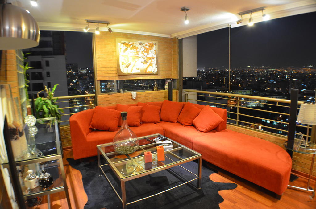 Apartamentos Capital Santiago del Cile Camera foto