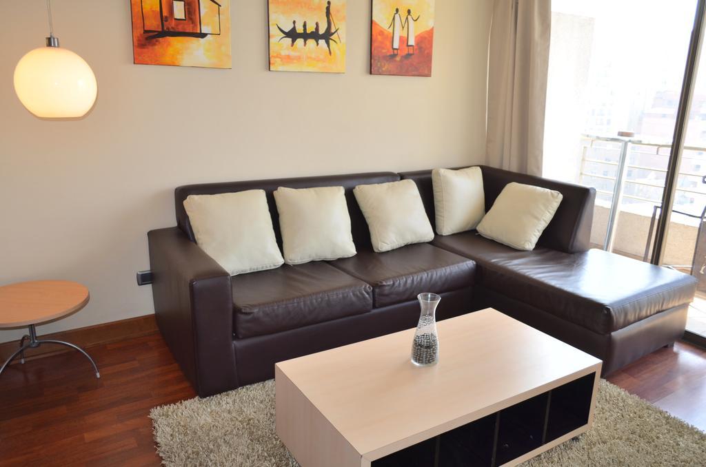 Apartamentos Capital Santiago del Cile Camera foto