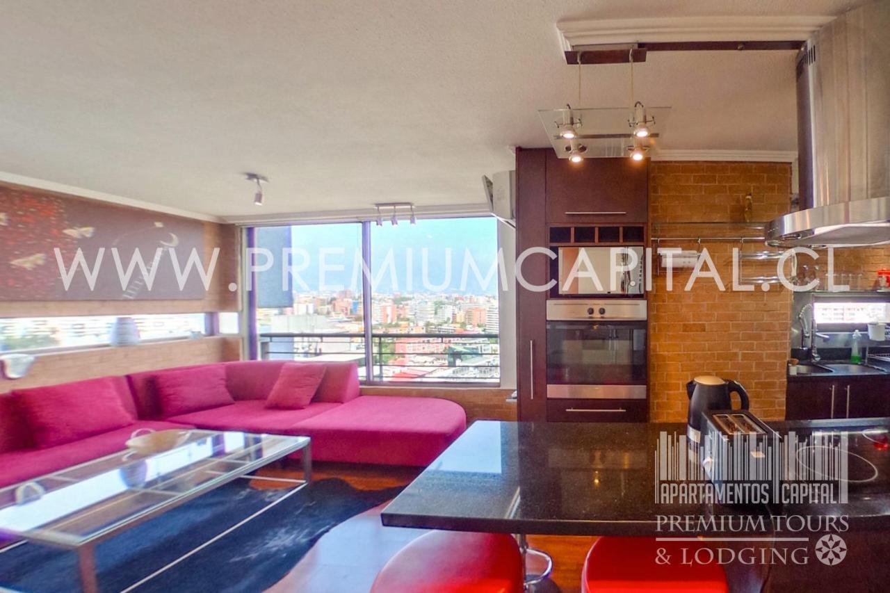 Apartamentos Capital Santiago del Cile Esterno foto
