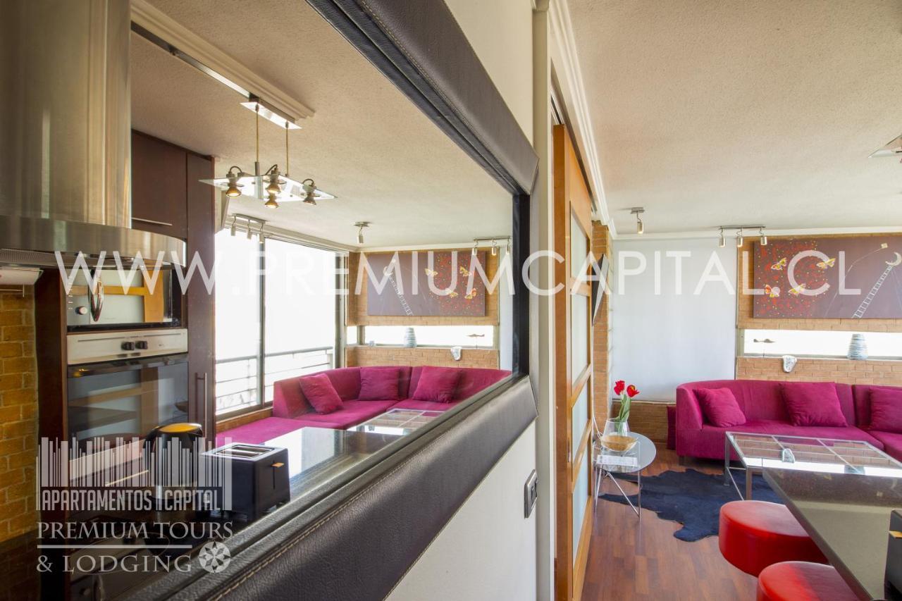 Apartamentos Capital Santiago del Cile Esterno foto