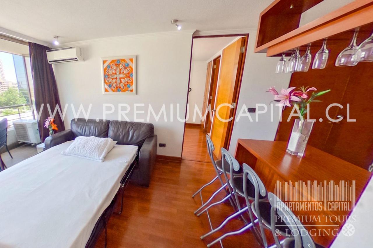 Apartamentos Capital Santiago del Cile Esterno foto