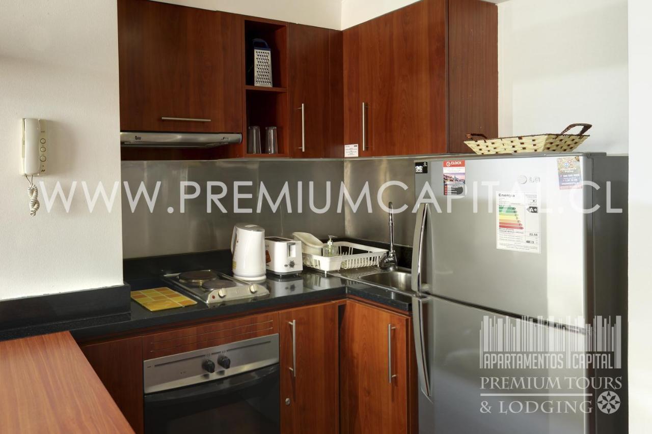 Apartamentos Capital Santiago del Cile Esterno foto