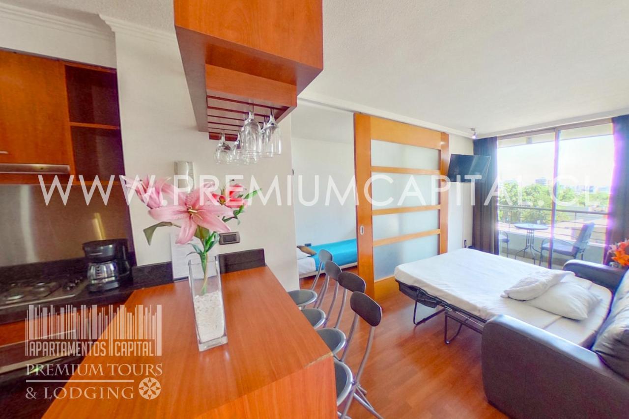 Apartamentos Capital Santiago del Cile Esterno foto